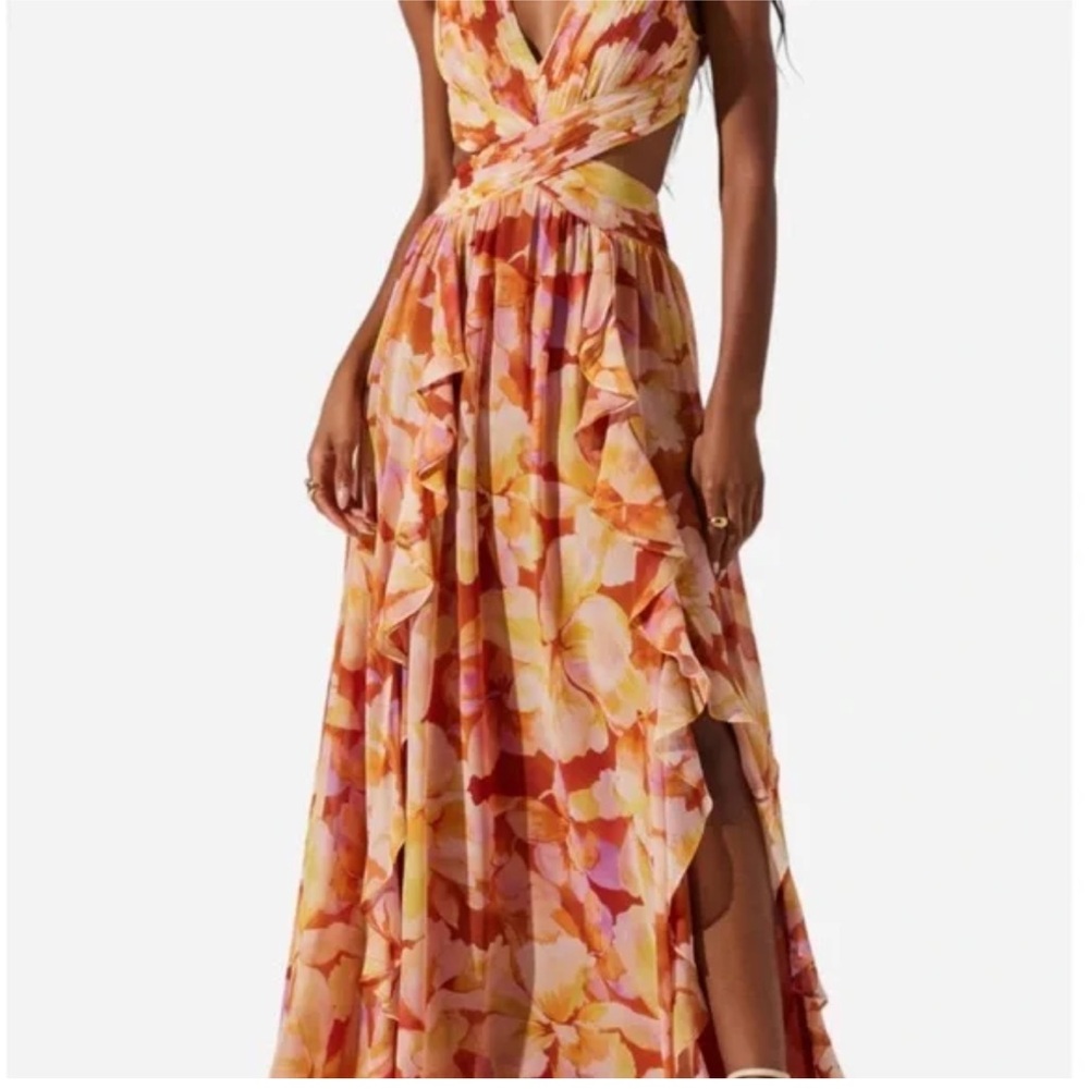 ASTR THE LABEL Noya Maxi Dress